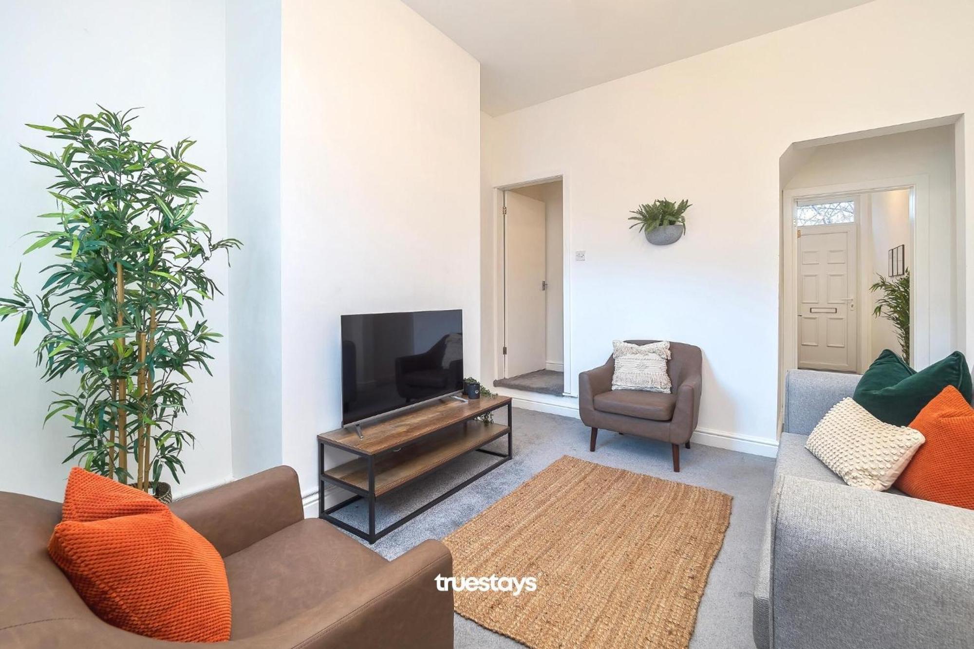 Penkhull House By Truestays - 4 Bedroom House In Stoke-On-Trent 外观 照片